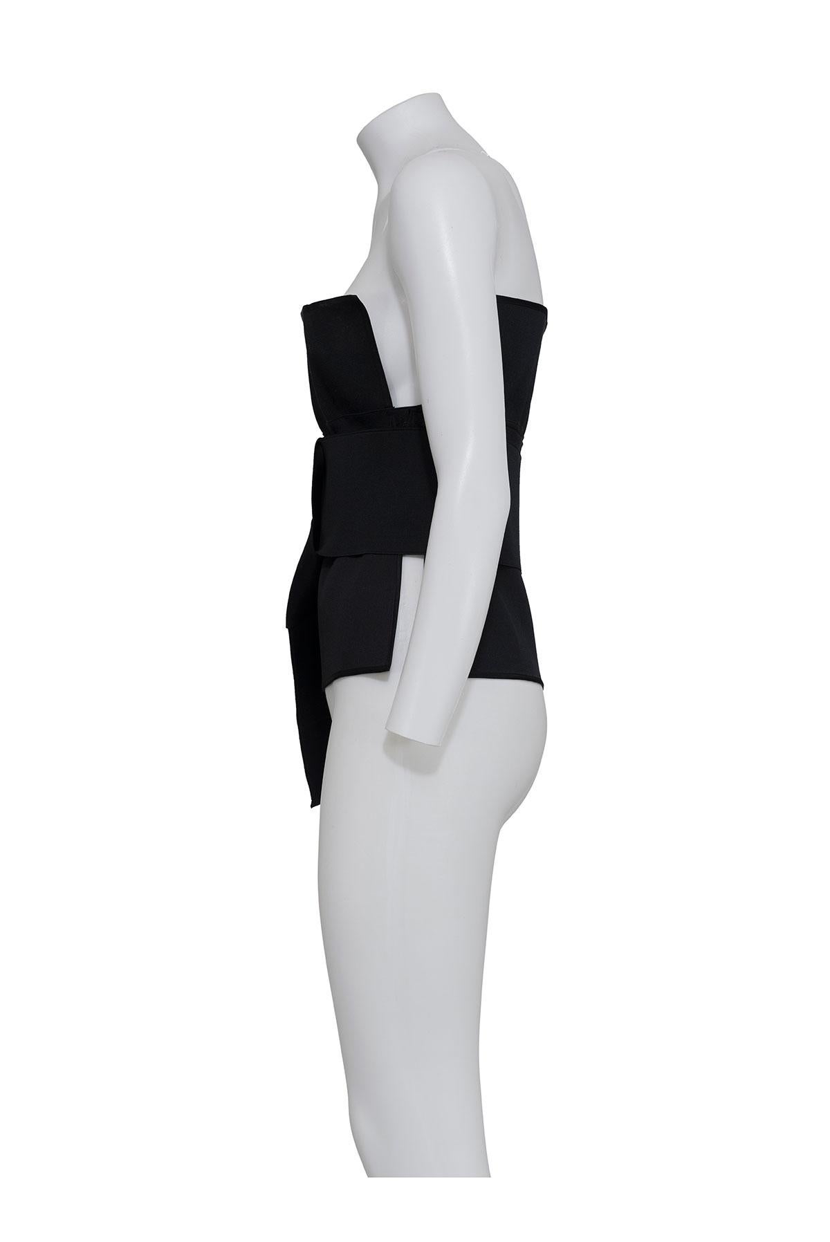 YVES SAINT LAURENT BY TOM FORD SS 01 Bustier elástico icónico y poco común Gray en venta