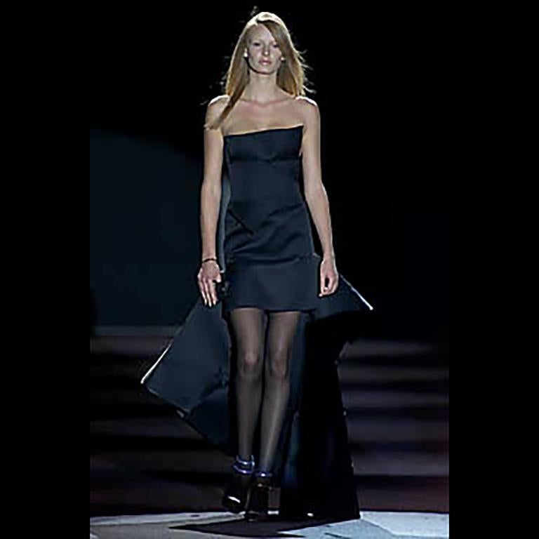Yves Saint Laurent by Tom Ford SS-2001 Strapless Bandage Mini Dress For Sale 5