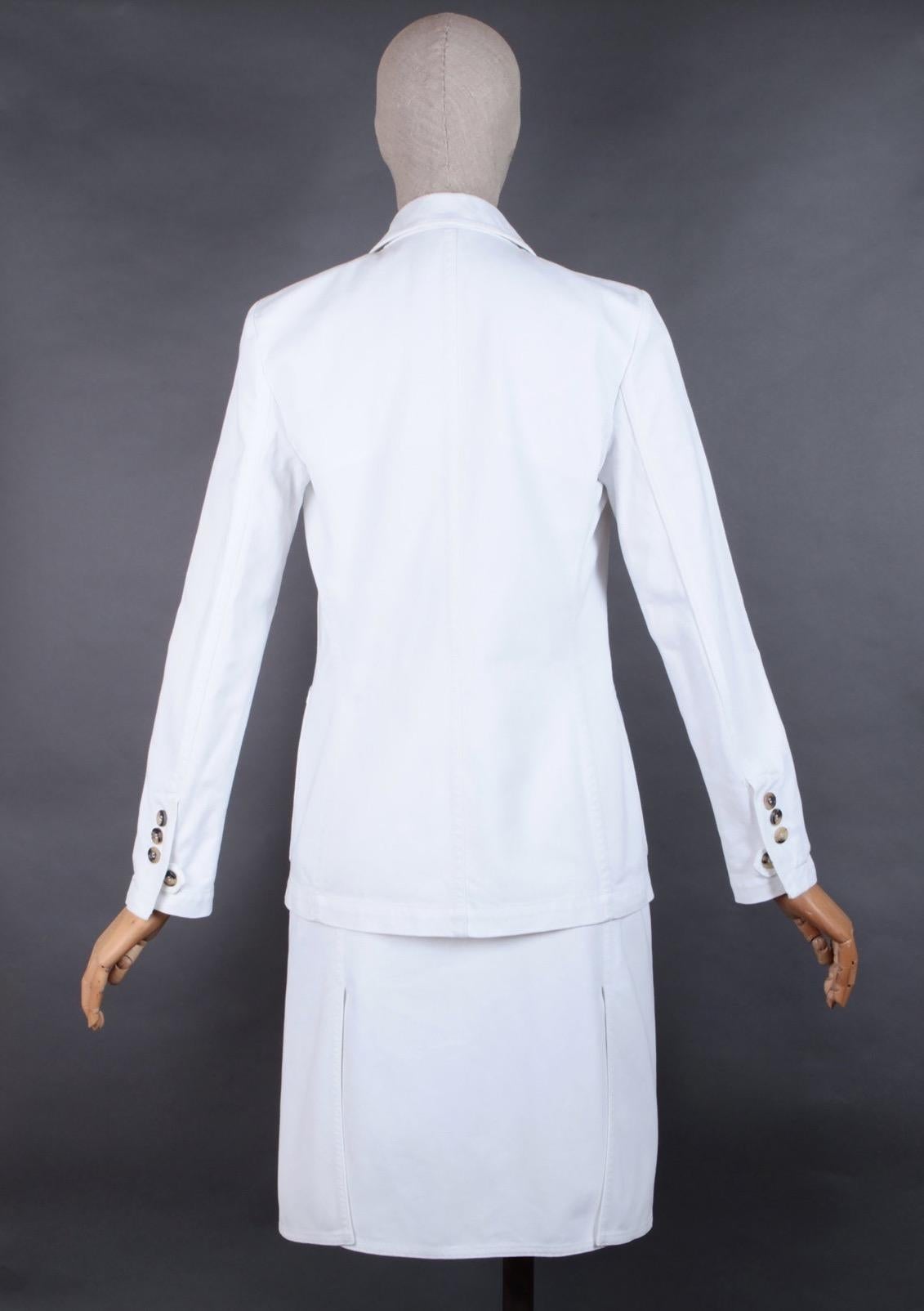 Yves Saint Laurent by Tom Ford White Suit 2