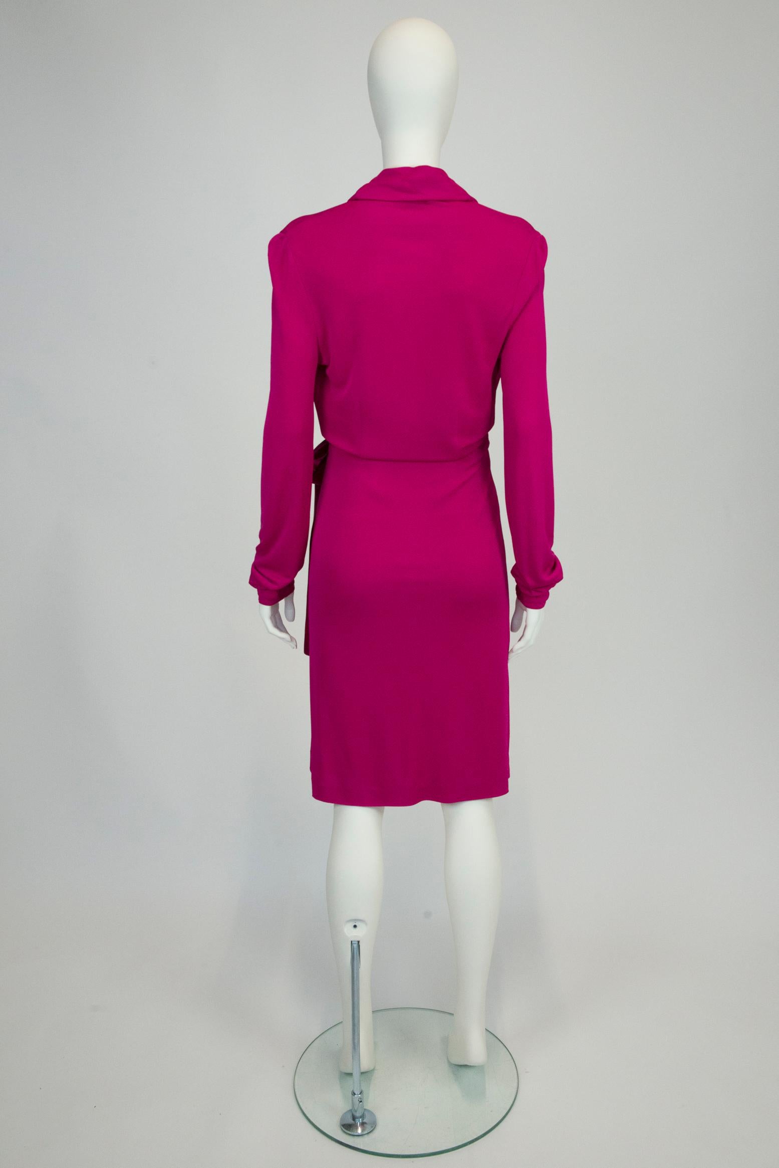 Yves Saint Laurent By Tom Ford Wrap Dress For Sale 3
