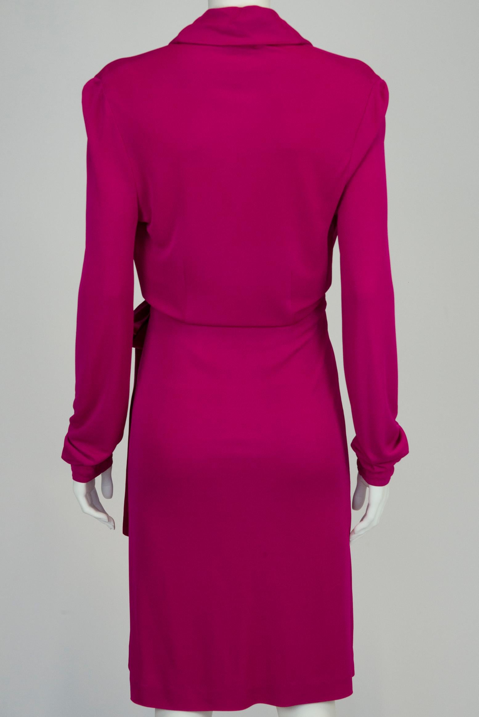 Yves Saint Laurent By Tom Ford Wrap Dress For Sale 4