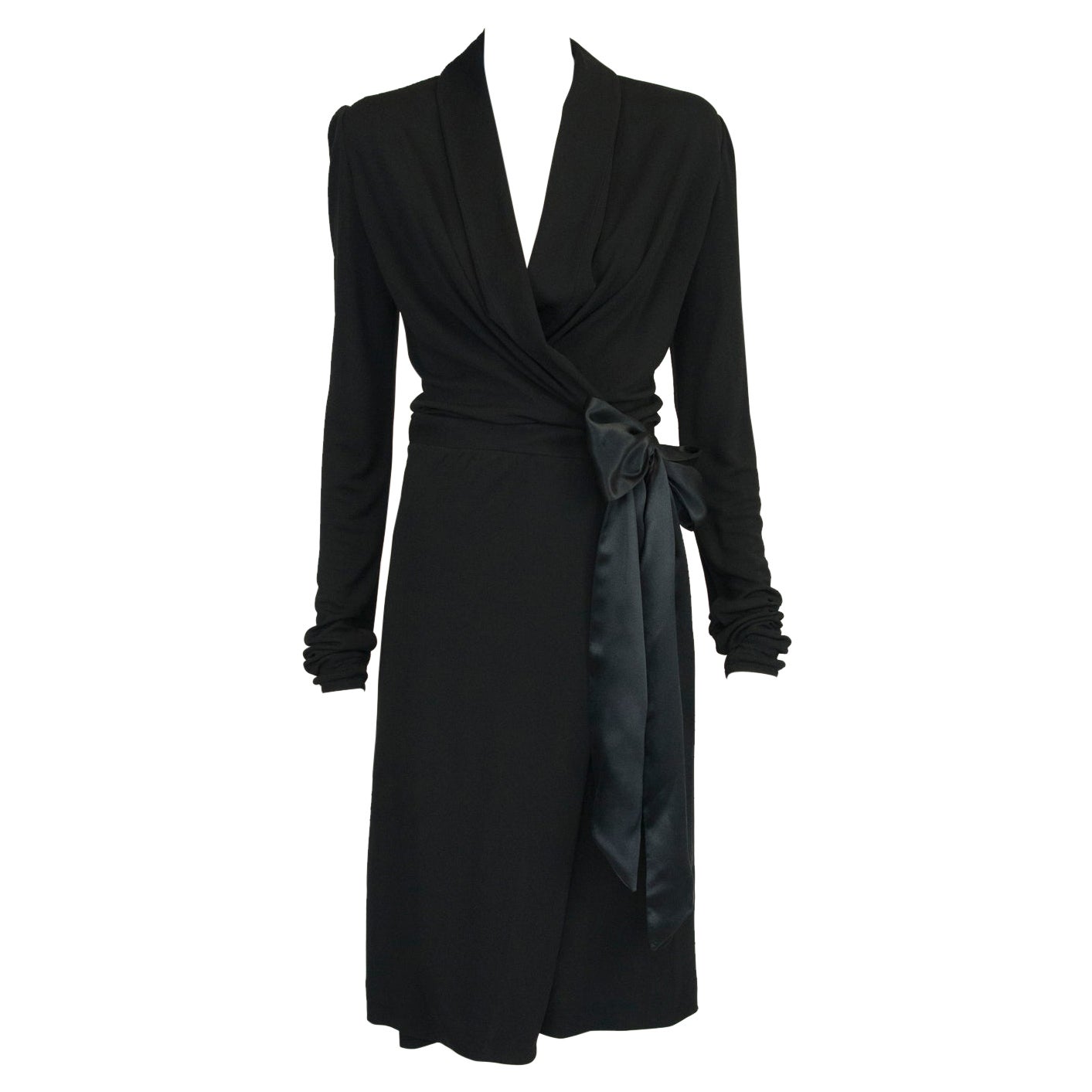 Yves Saint Laurent By Tom Ford Wrap Dress