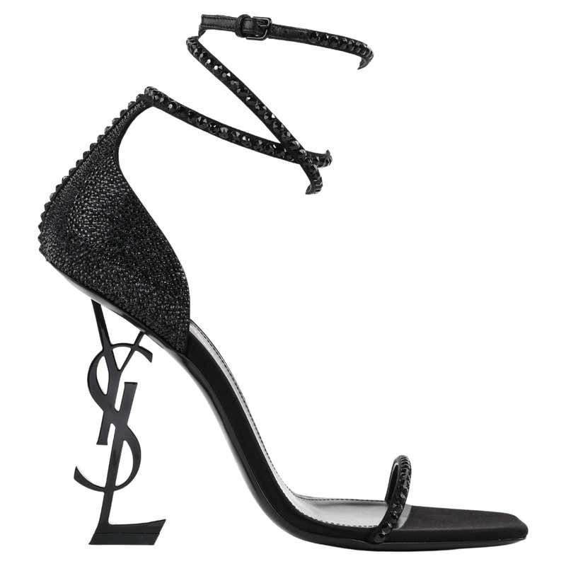 Yves Saint Laurent Black Heels - 136 For Sale on 1stDibs | ysl heels ...