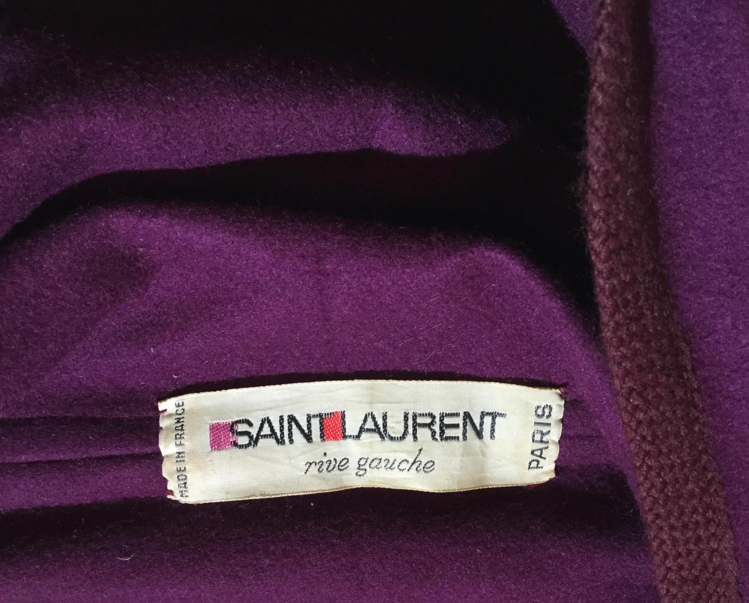 Women's or Men's Yves Saint Laurent Cape from the Russian Collection, 1976 For Sale