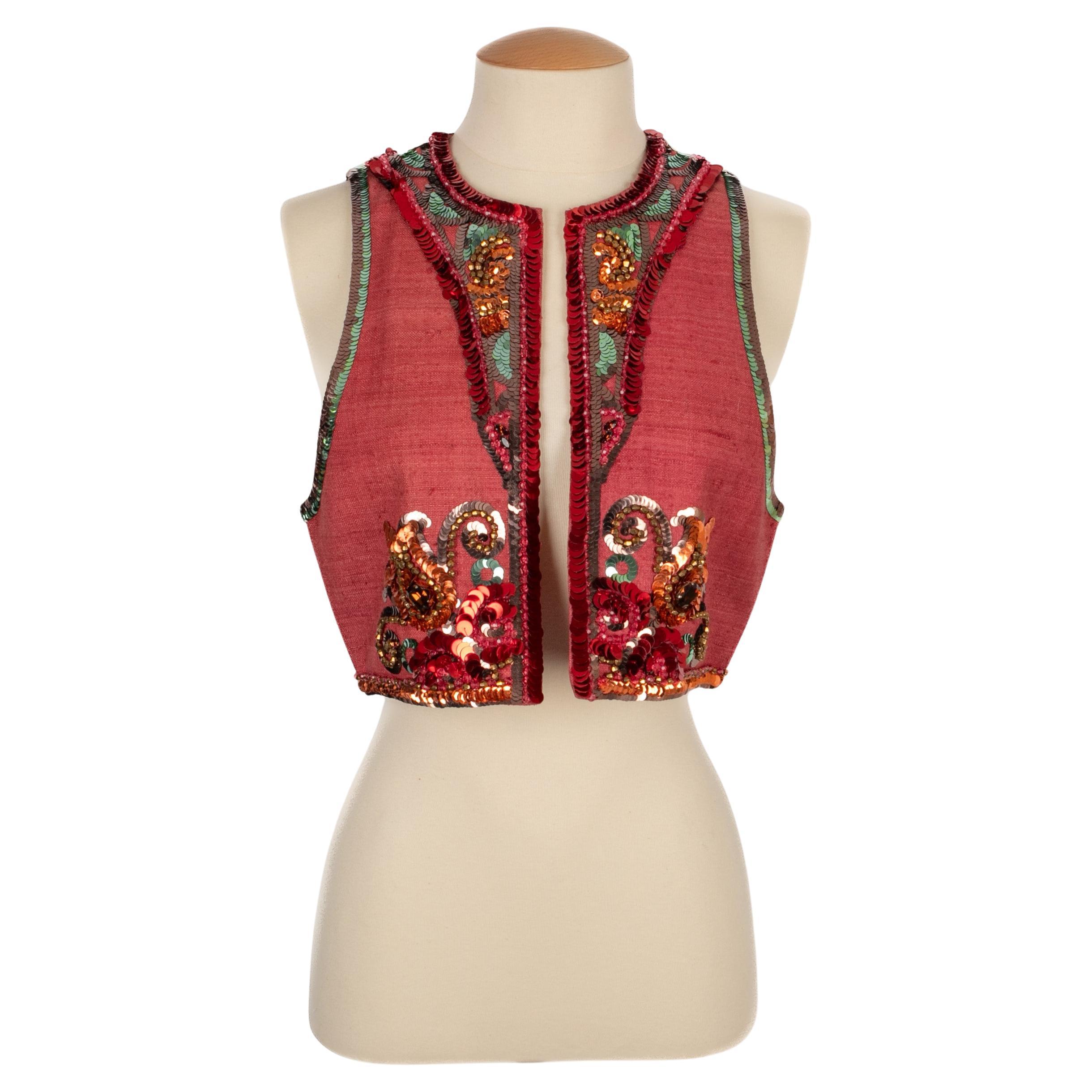 Yves Saint Laurent Strickjacke Sommer 1991 im Angebot
