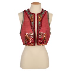 Yves Saint Laurent Strickjacke Sommer 1991