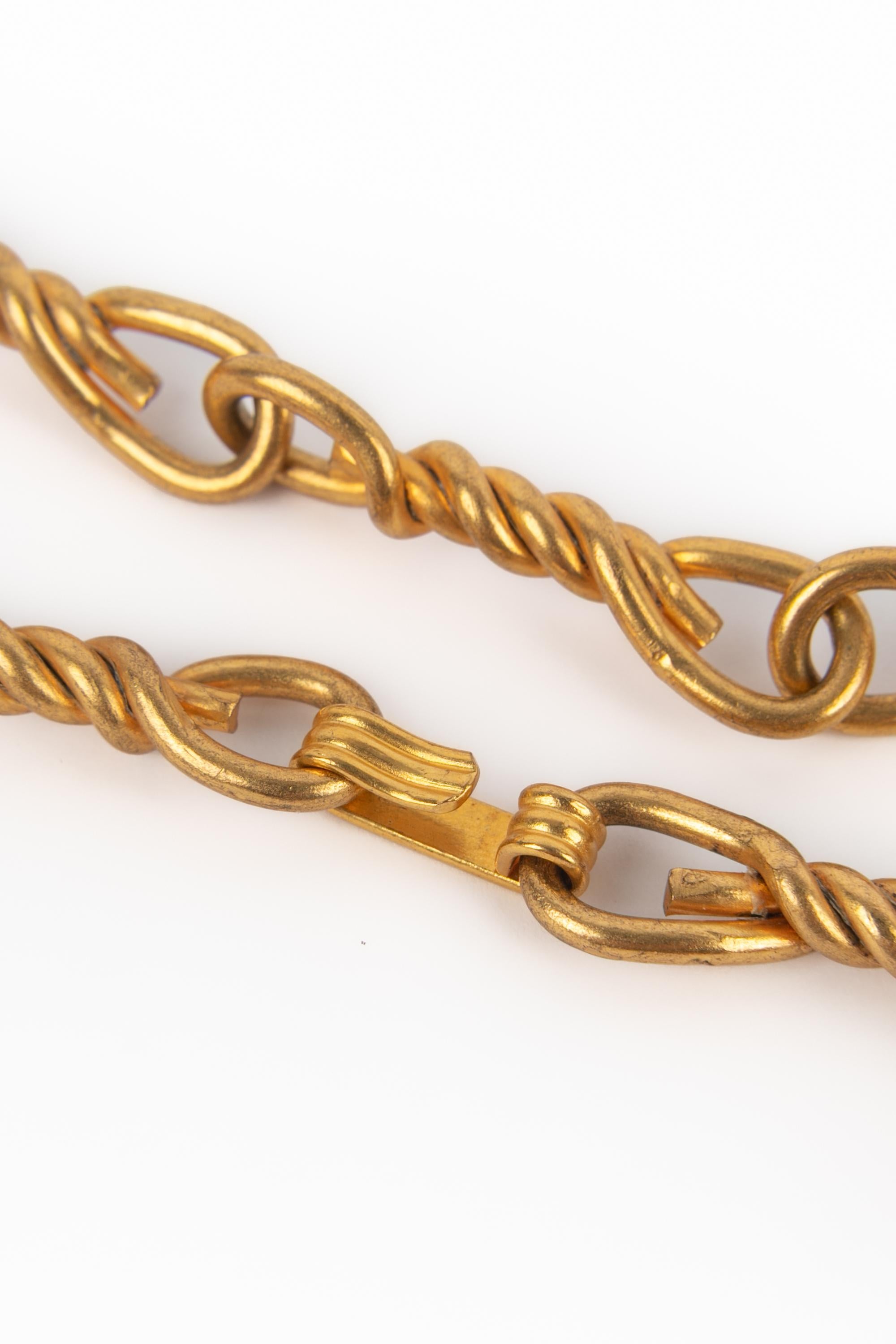 Cintura a catena Yves Saint Laurent in vendita 3