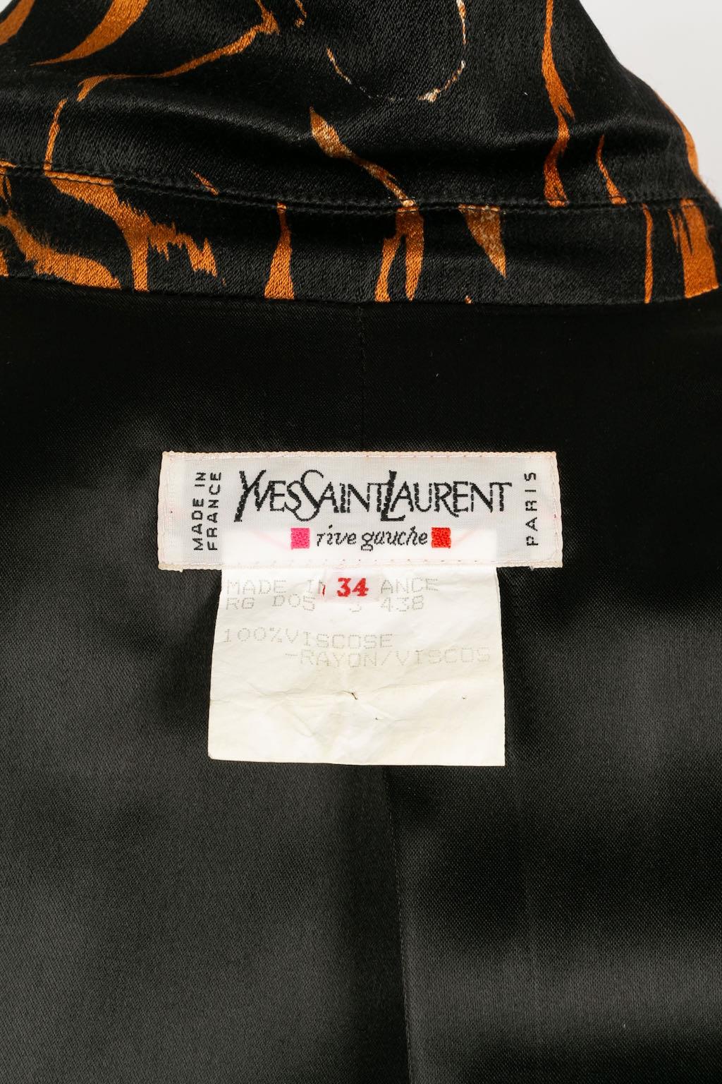 Yves Saint Laurent Cheetah Jacket, Early 2000s For Sale 3