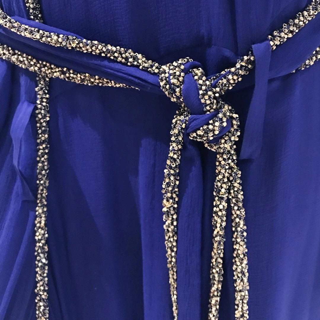 Yves Saint Laurent Chiffon Gown  In Good Condition In Los Angeles, CA