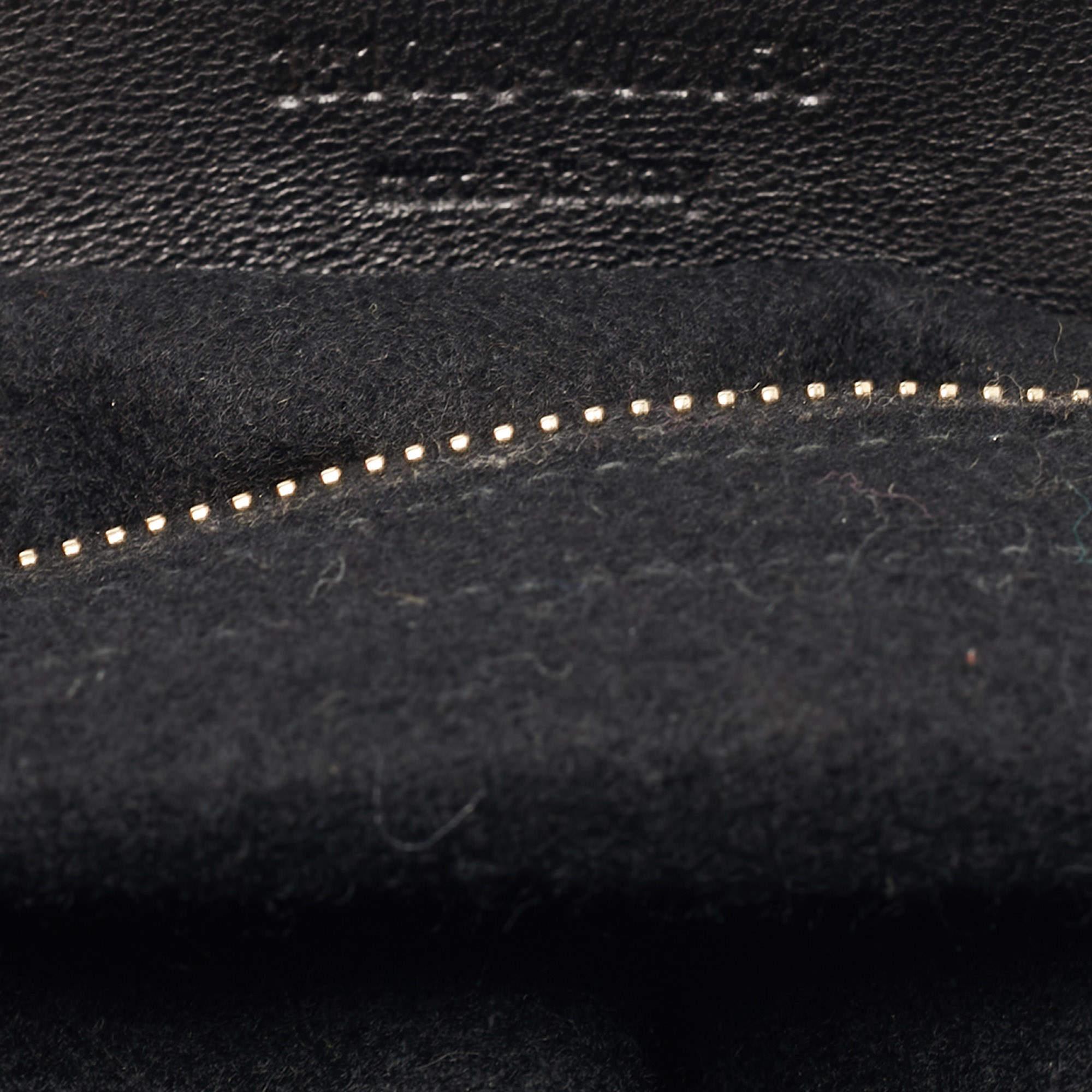 Yves Saint Laurent Choco Brown Leather Overseas Bucket Bag For Sale 15