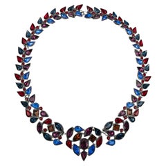 Yves Saint Laurent collana girocollo di Robert Goossens anni '80
