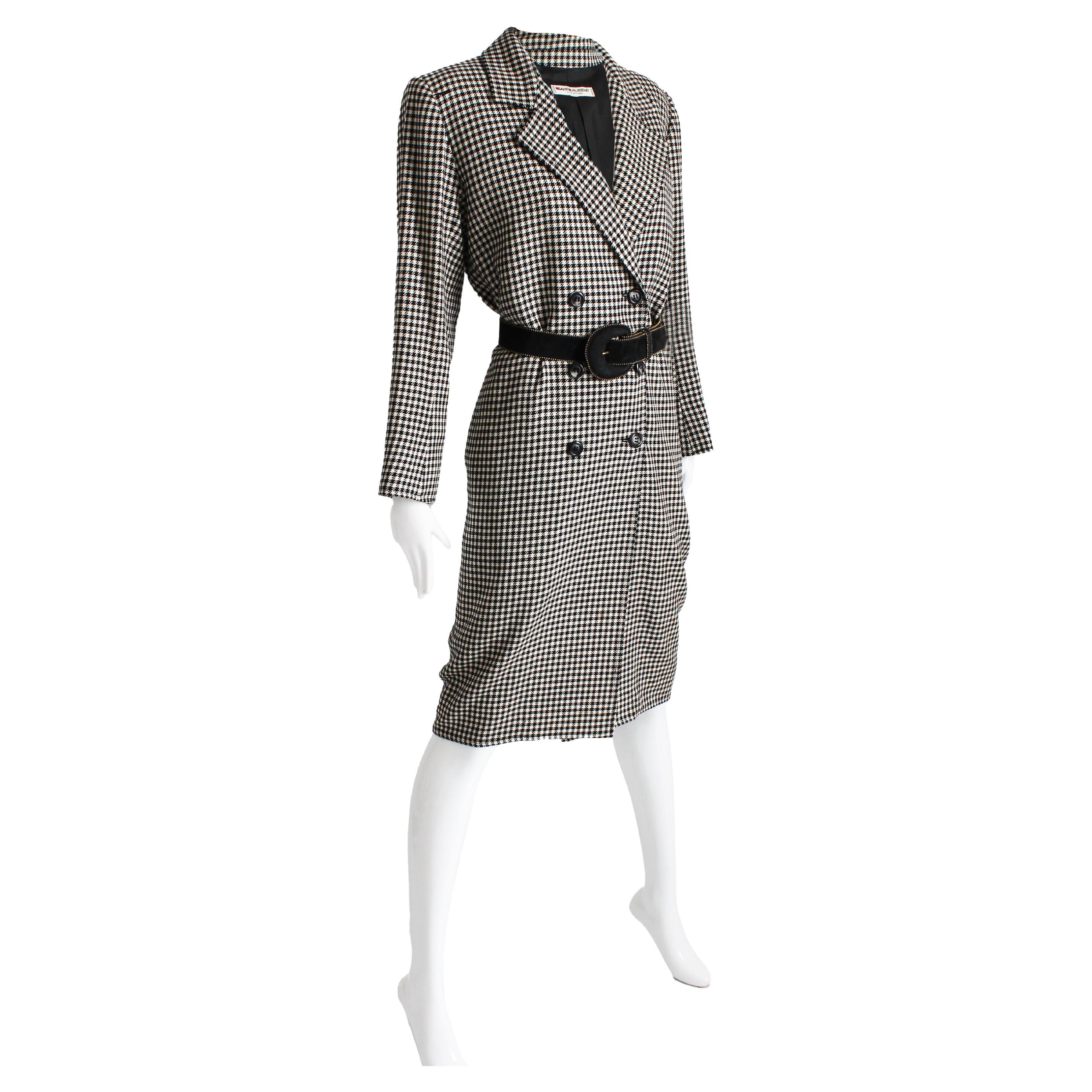 all saints houndstooth coat