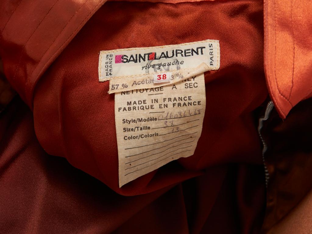 Yves Saint Laurent Color Block Bomber Jacket C. !978 1