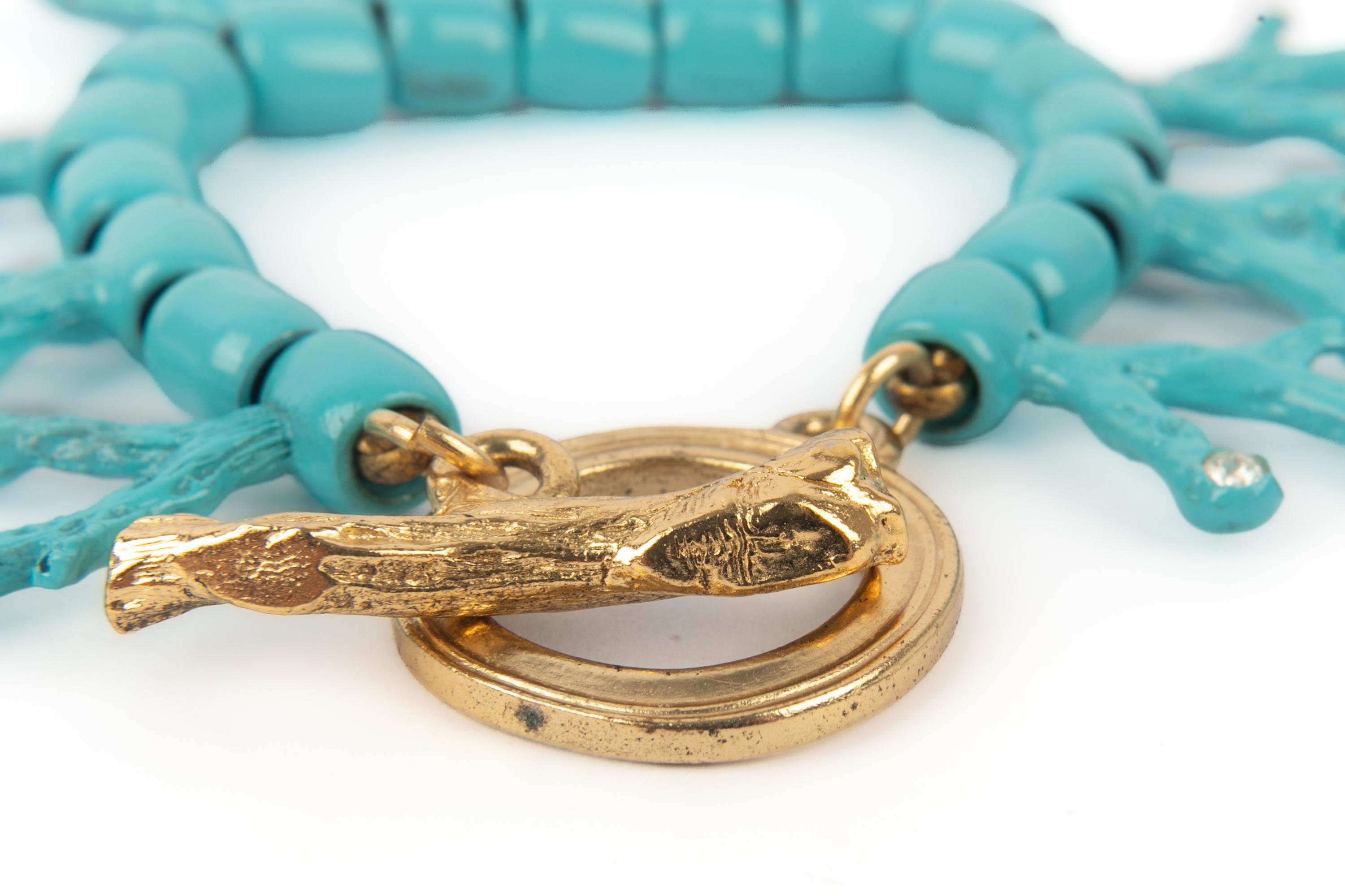 Pulsera de coral Yves Saint Laurent en venta 3