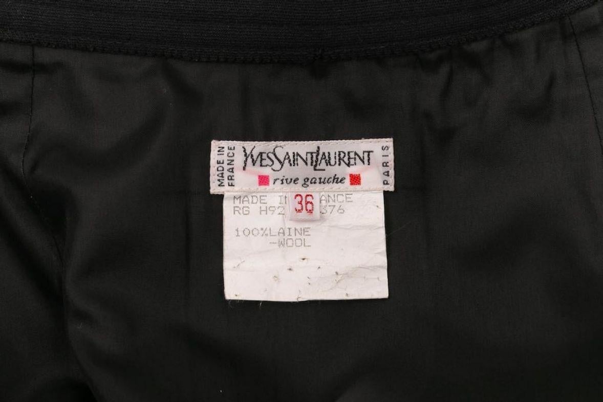 Yves Saint Laurent Set aus Baumwolle und Wolle, Winterkollektion 1992 im Angebot 9