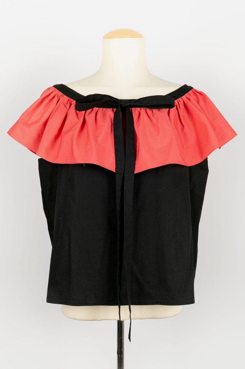 Women's Yves Saint Laurent Cotton Poplin Outfit Spring, 1983  For Sale