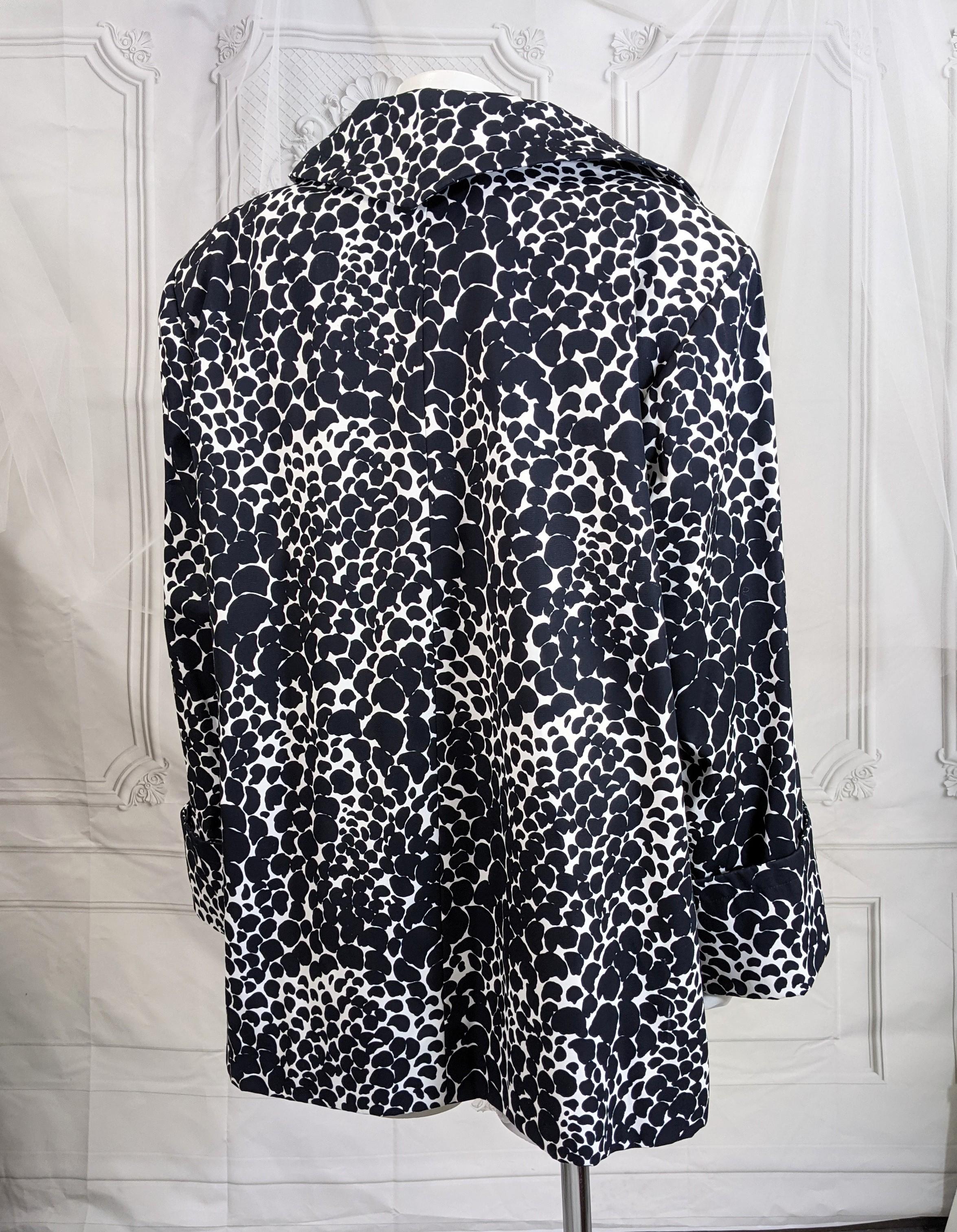 Yves Saint Laurent Cotton Sateen Jacket For Sale 2