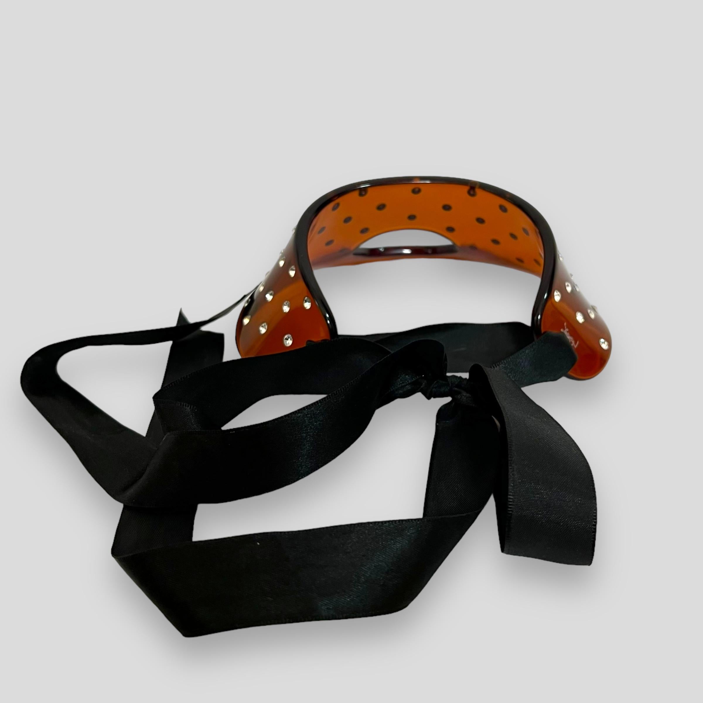 Yves Saint Laurent crystal 2003 choker 6