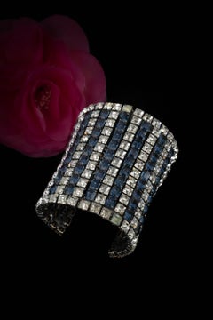 Yves Saint Laurent cuff bracelet by Yves Saint Laurent Haute Couture 1985