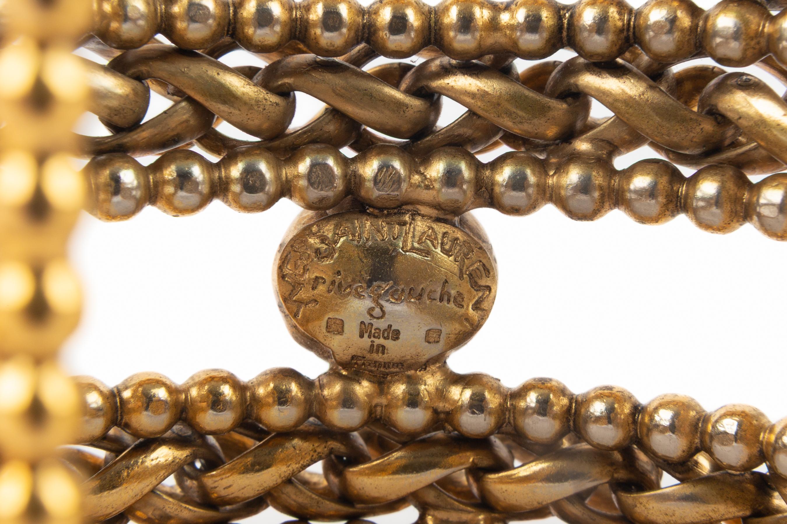 Yves Saint Laurent Manschettenarmband im Angebot 6