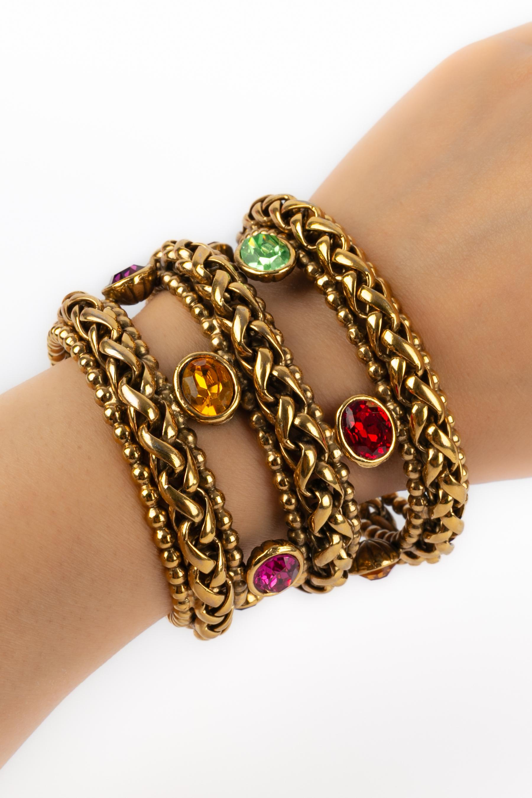 Yves Saint Laurent Manschettenarmband im Angebot 7