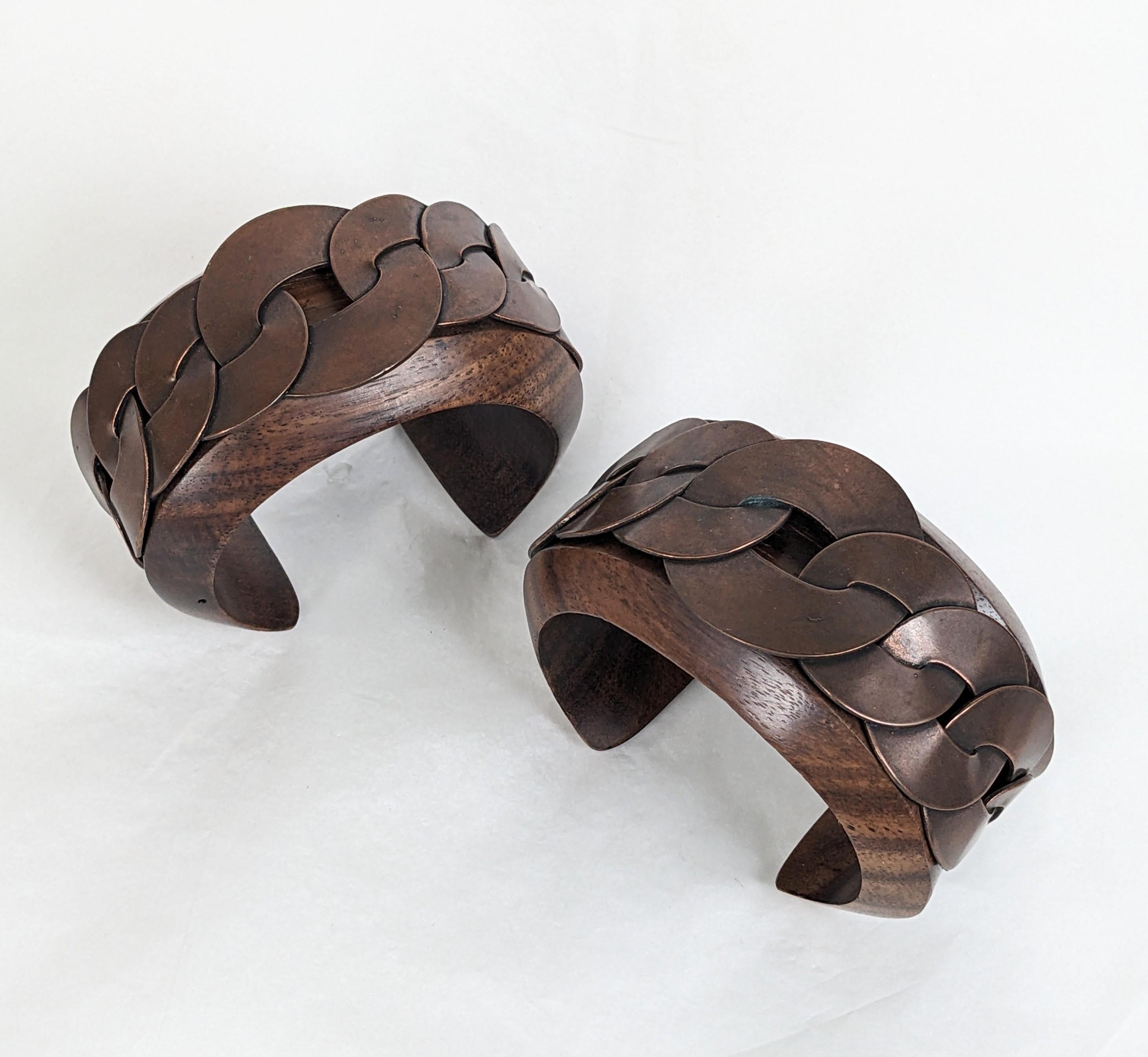 Yves Saint Laurent Cuff Bracelet, One of a Pair In condizioni ottime in vendita a New York, NY