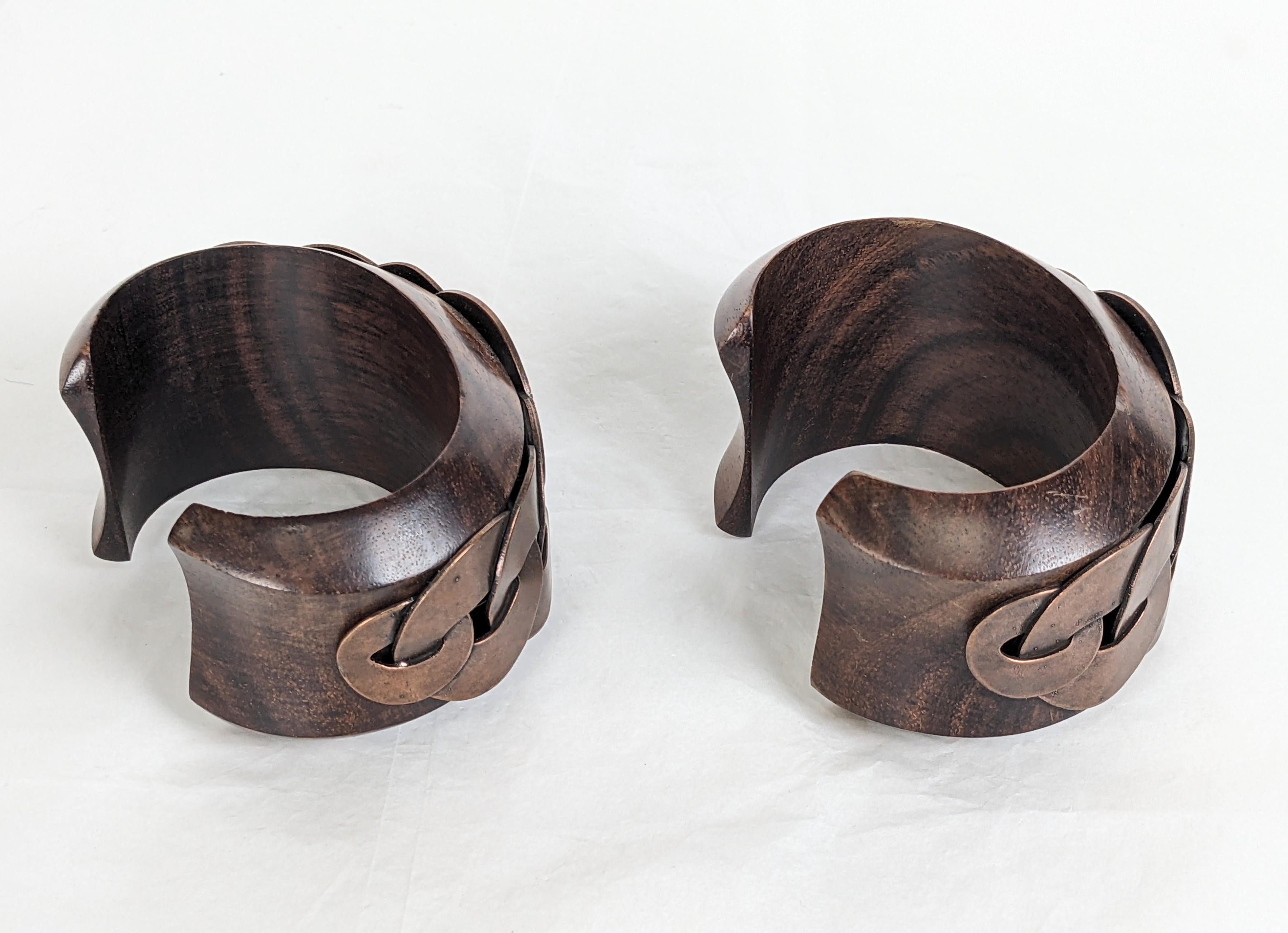 Yves Saint Laurent Cuff Bracelet, One of a Pair in vendita 4