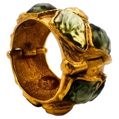 Yves Saint Laurent Manschette von Robert Goossens, 1980 Paris