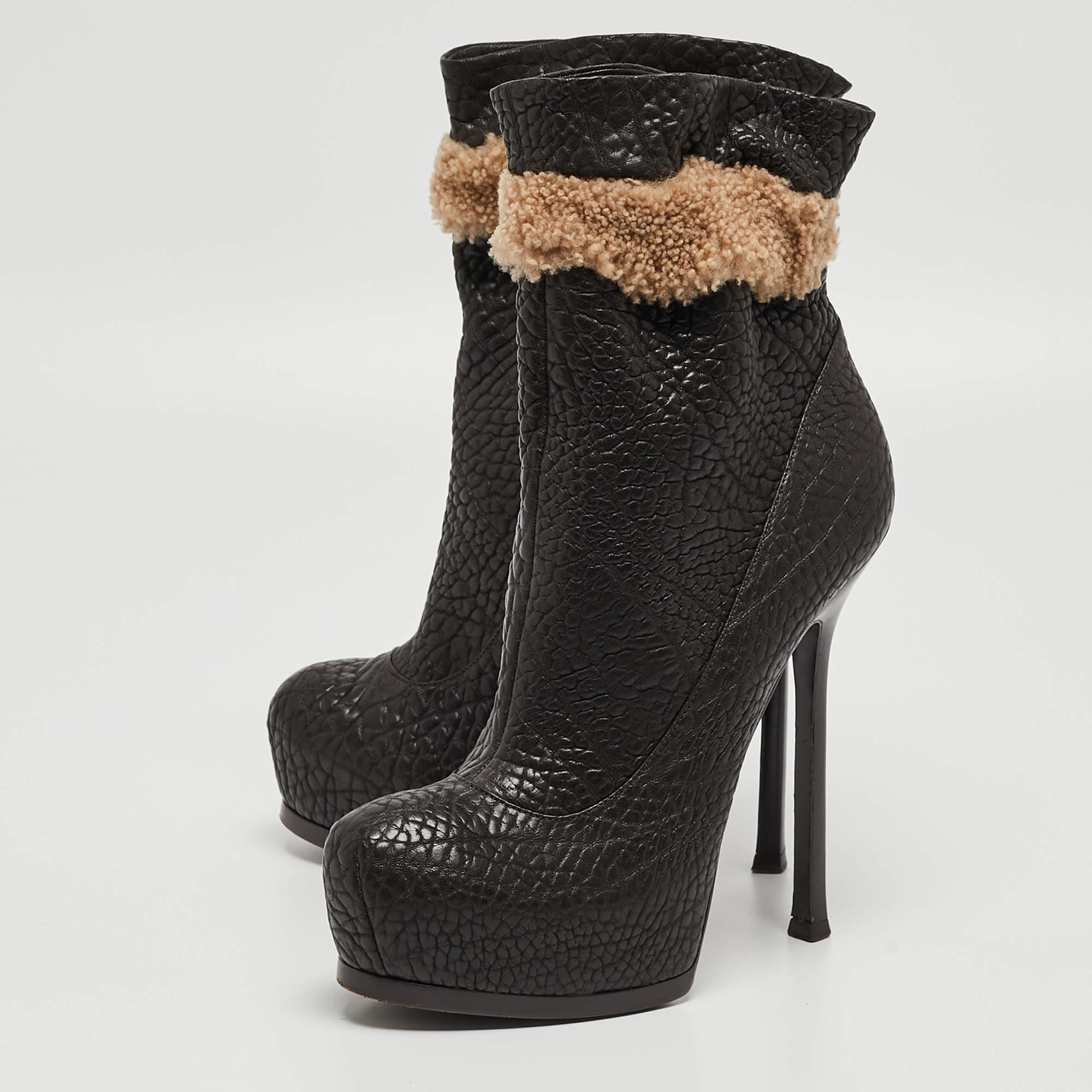Ysl ankle boots sale clearance