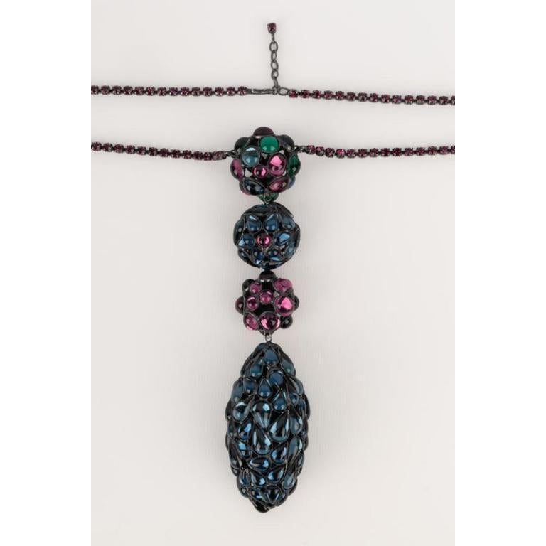 Yves Saint Laurent Collier haute couture en vente 6