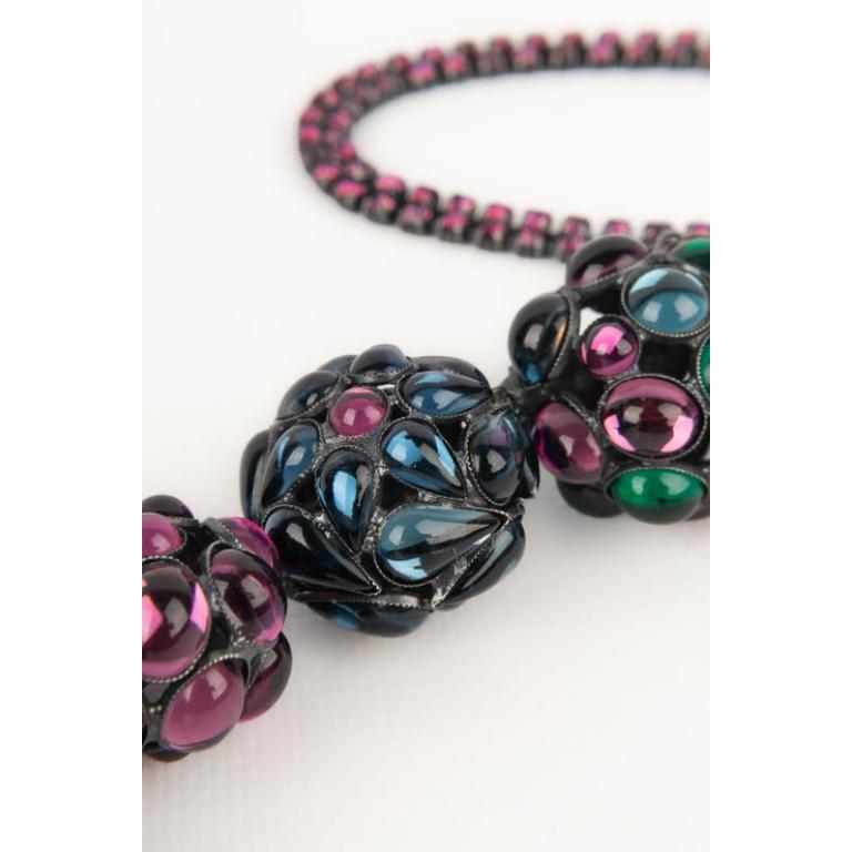 Yves Saint Laurent Collier haute couture en vente 8