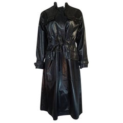 Yves Saint Laurent Documented Patent Finish Trench, 1973