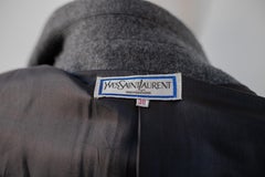 Yves Saint Laurent Double Breasted Wool Blazer