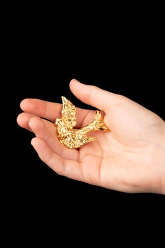 Yves Saint Laurent 'dove' brooch by Yves Saint Laurent cica 1988
