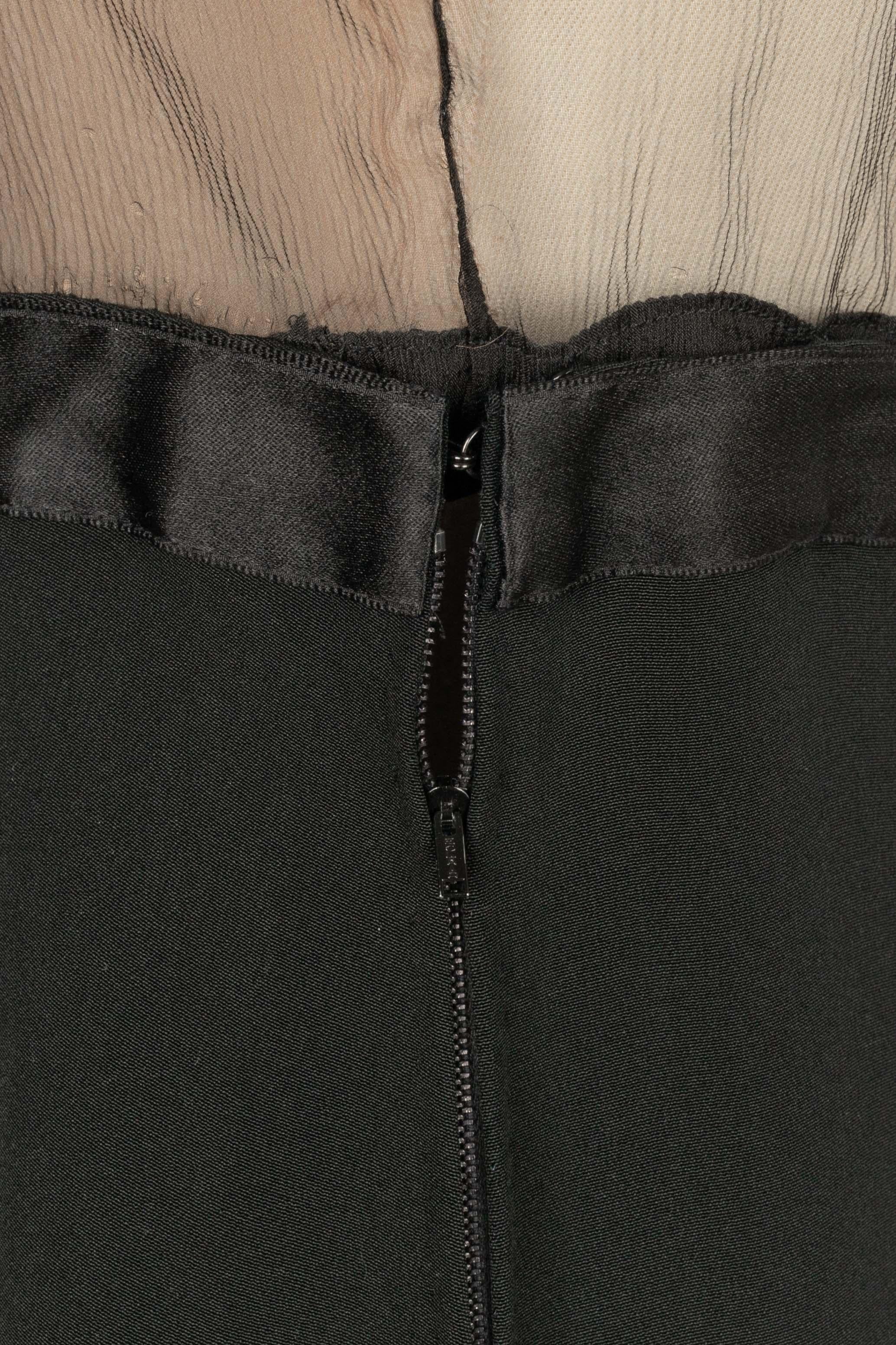 Yves Saint Laurent dress Haute Couture For Sale 3