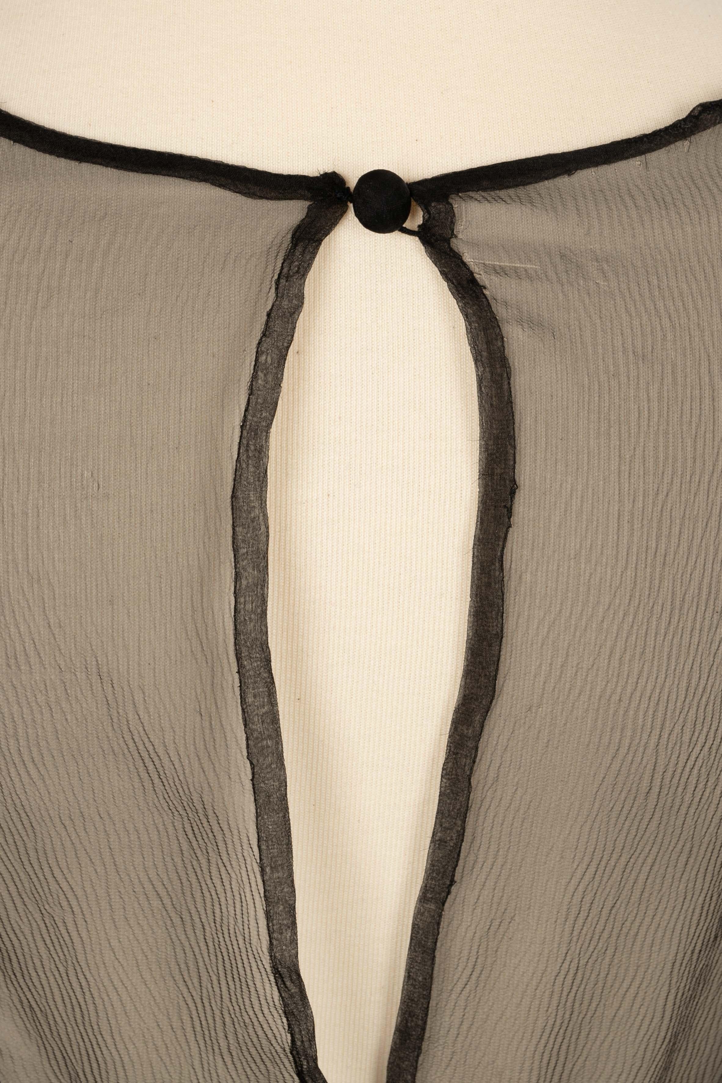 Yves Saint Laurent dress Haute Couture For Sale 4