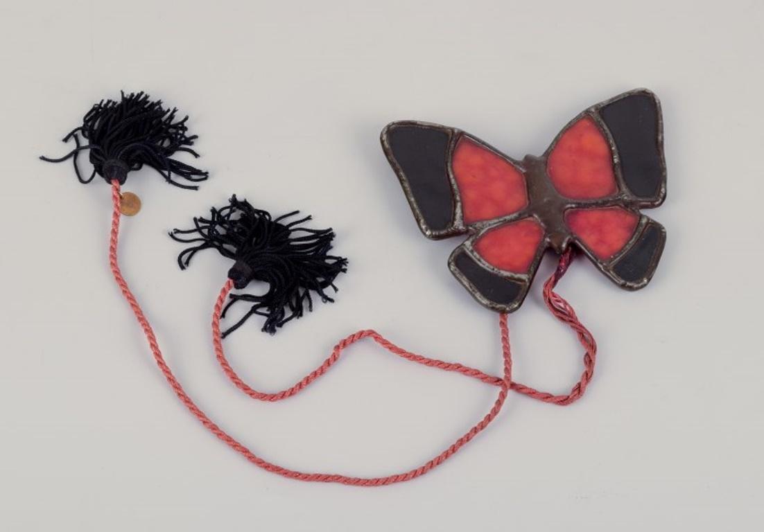 Yves Saint Laurent. Collier précoce. Vitrail et fonte. Pour femmes en vente