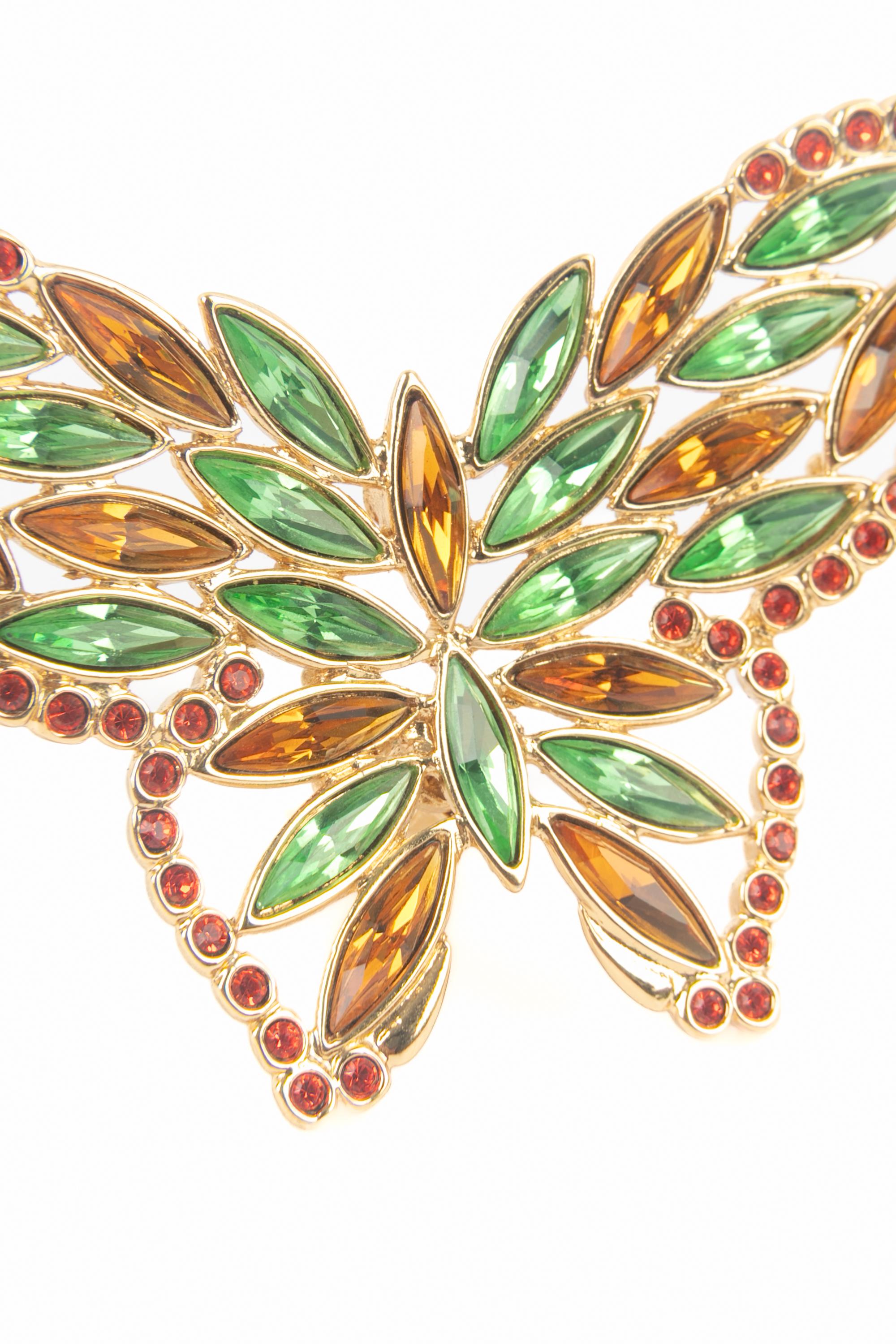 Orecchini Yves Saint Laurent a forma di farfalla in vendita 1