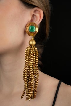 Yves Saint Laurent earrings circa 1989
