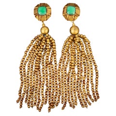 Yves Saint Laurent earrings circa 1989