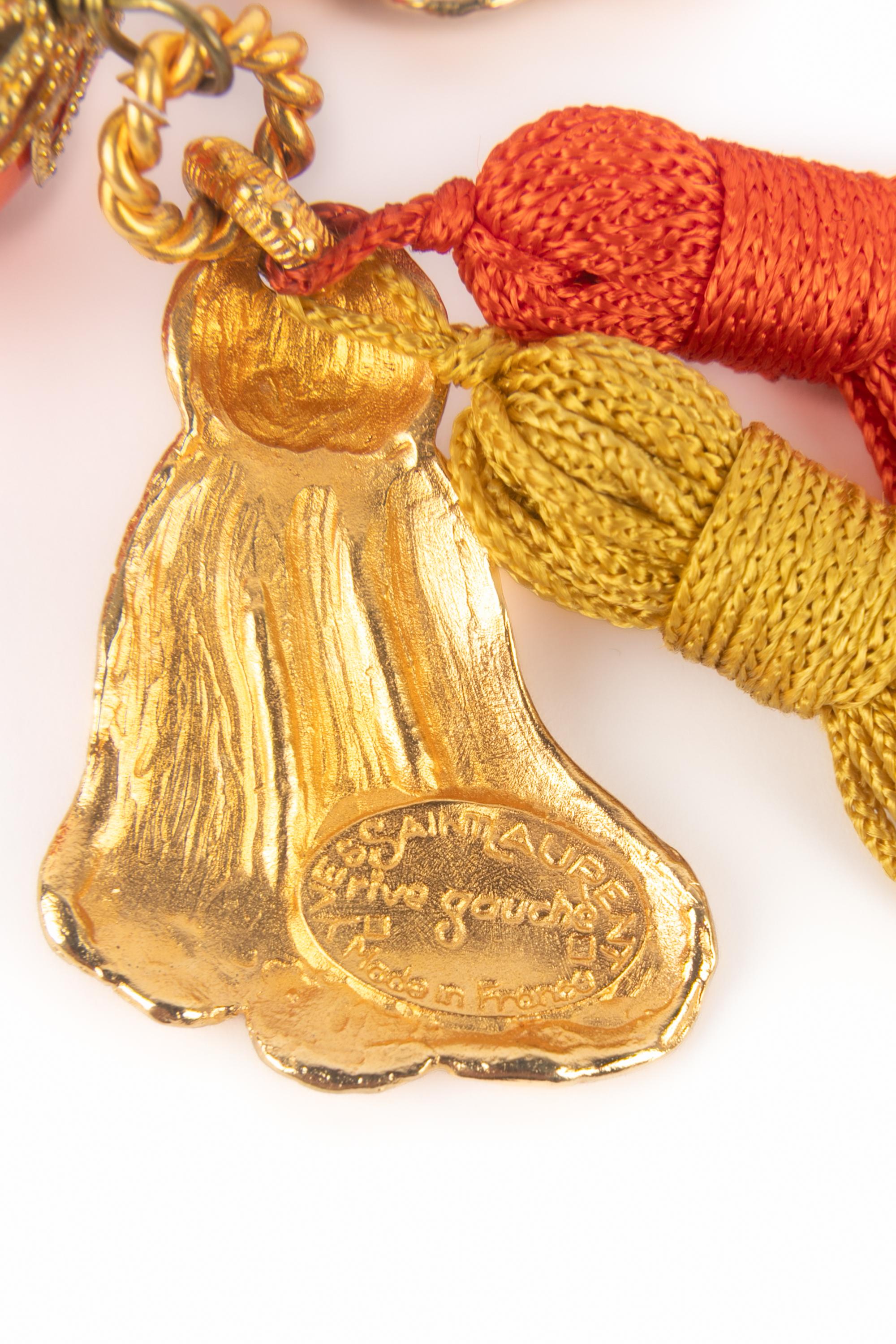 Orecchini Yves Saint Laurent Autunno 1991 in vendita 2