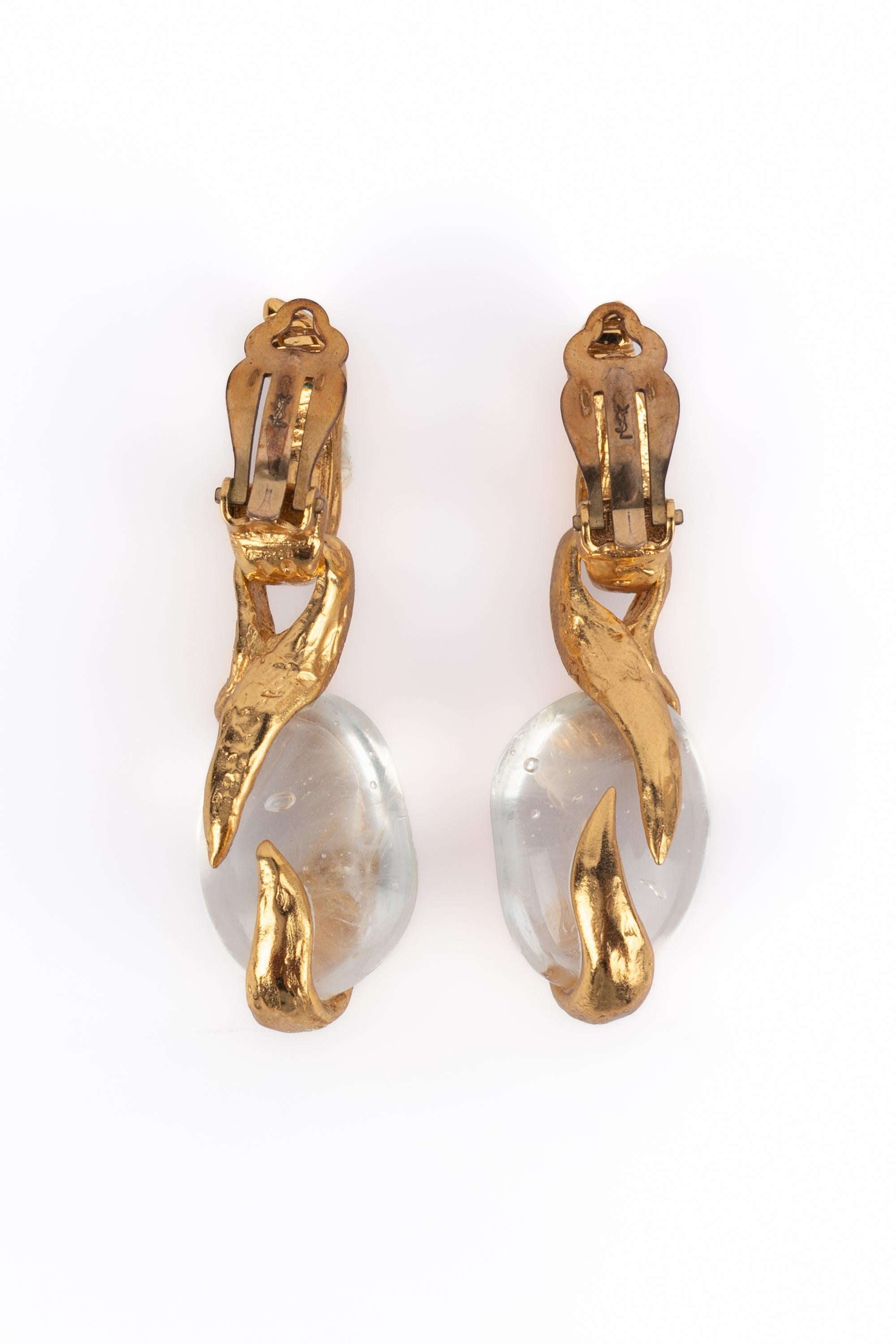 Donna Orecchini Yves Saint Laurent