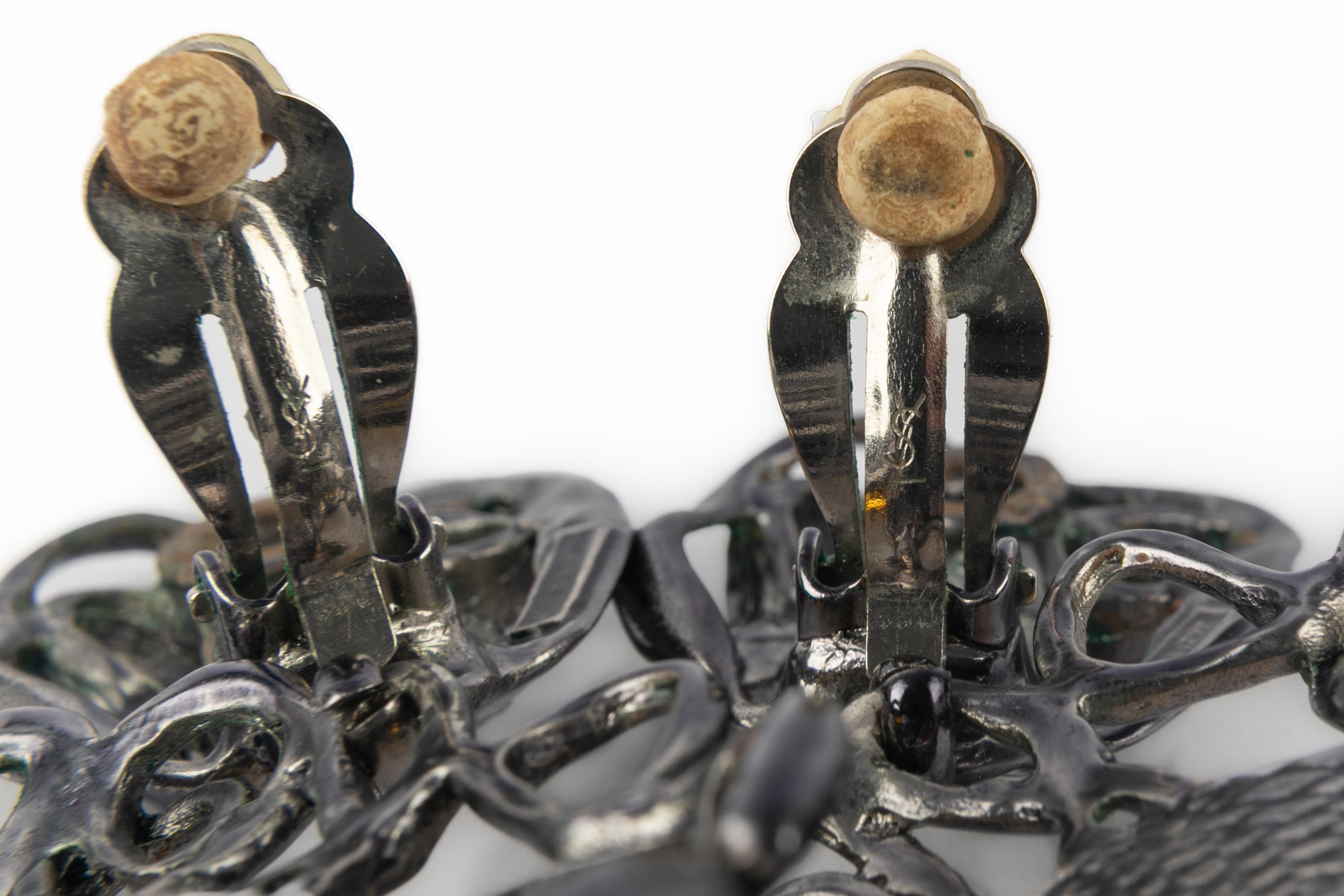 Orecchini Yves Saint Laurent in vendita 3