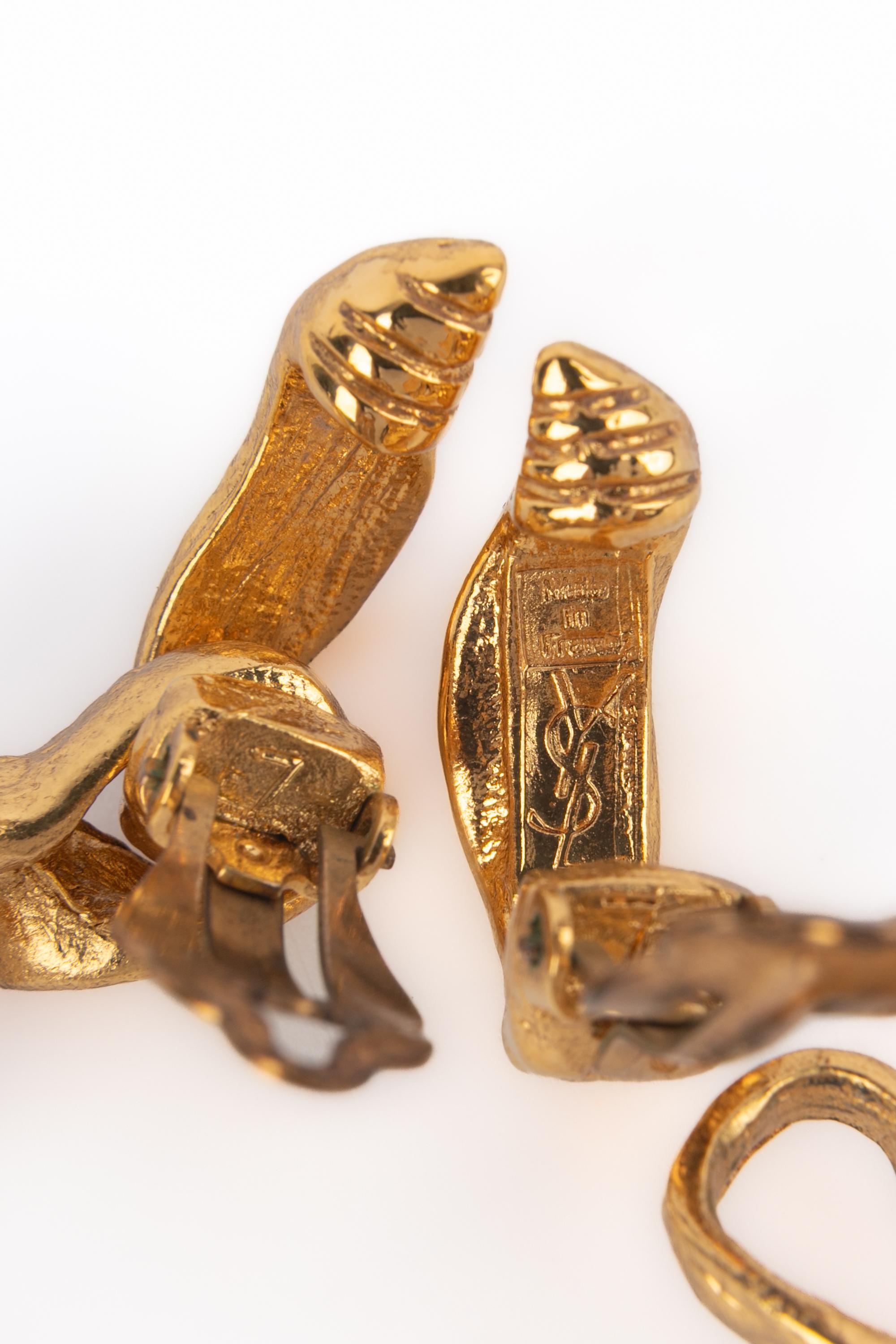 Orecchini Yves Saint Laurent 4