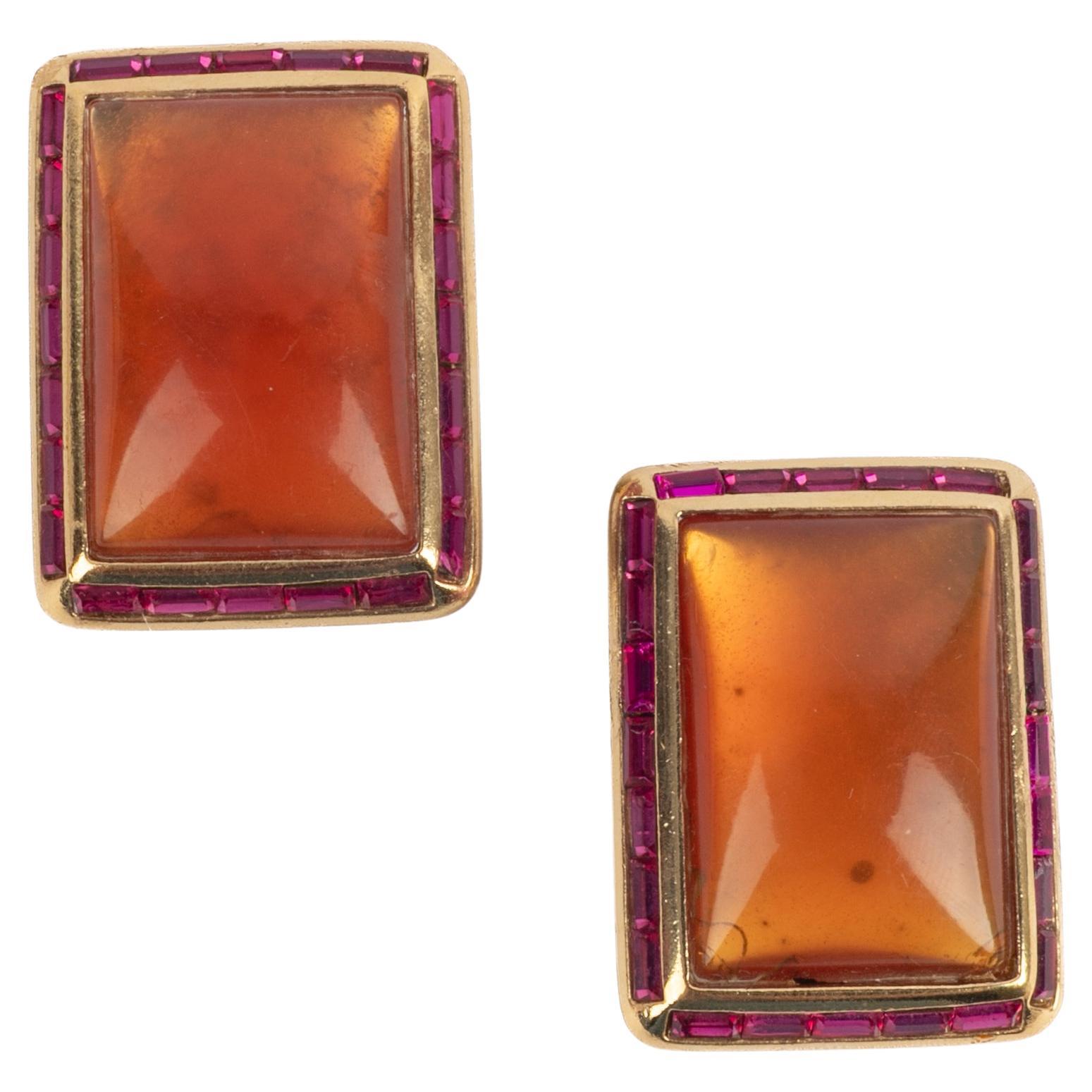 Yves Saint Laurent Ohrringe im Angebot