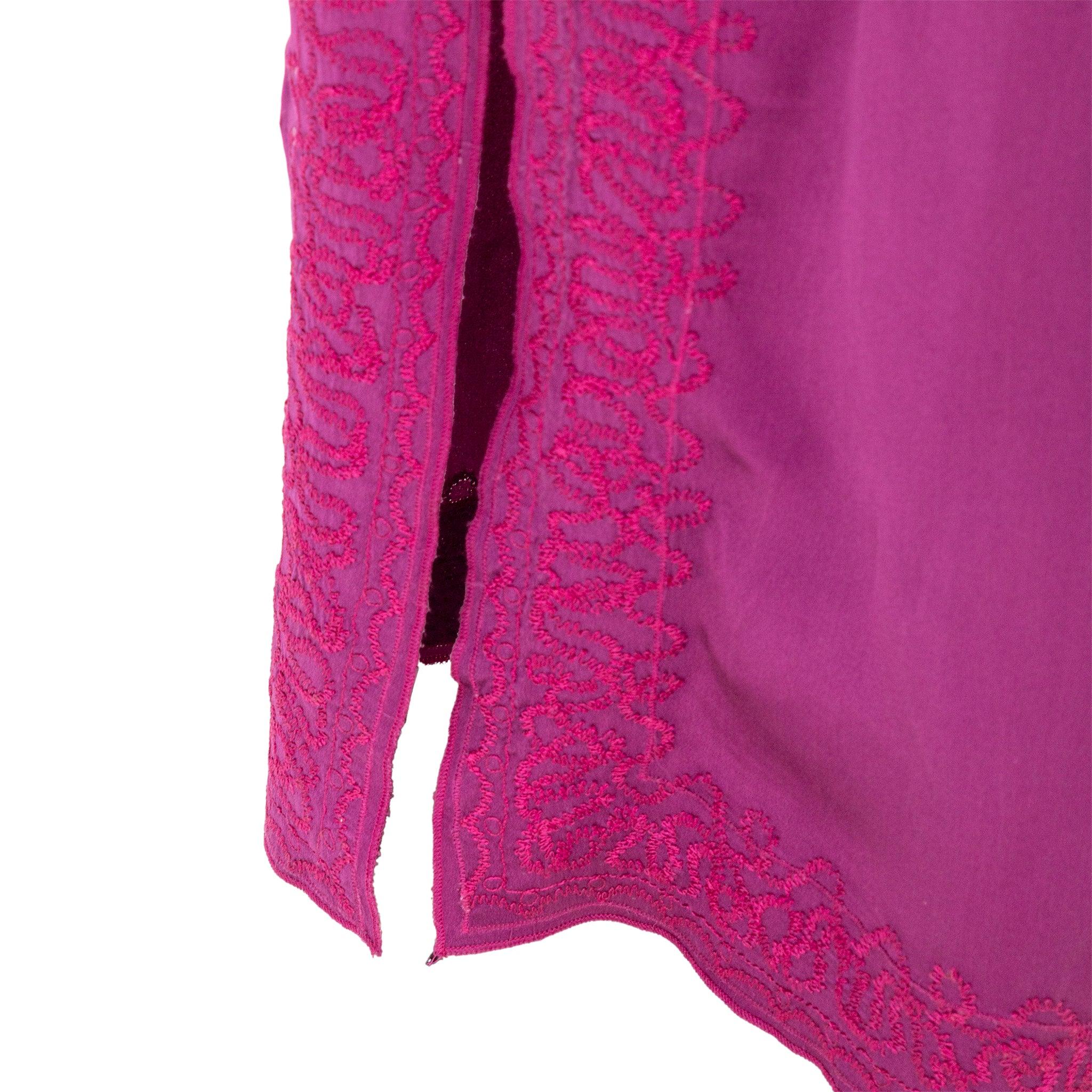 Abito lungo ricamato di Yves Saint Laurent - Anni '10 in vendita 3