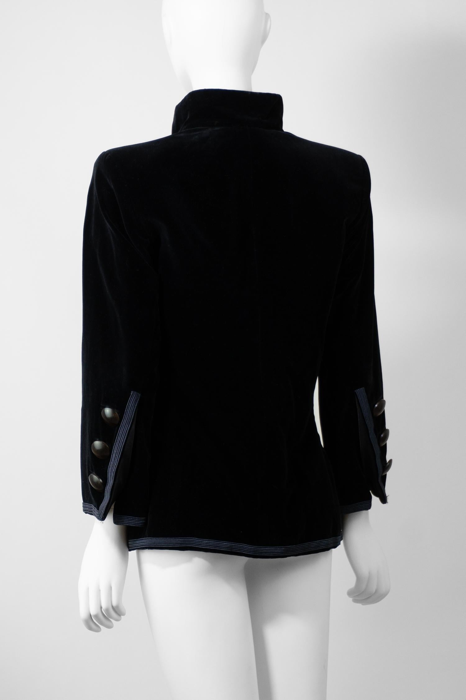 Women's YVES SAINT LAURENT F/W 1988 Runway Collectors Cubist Jacket