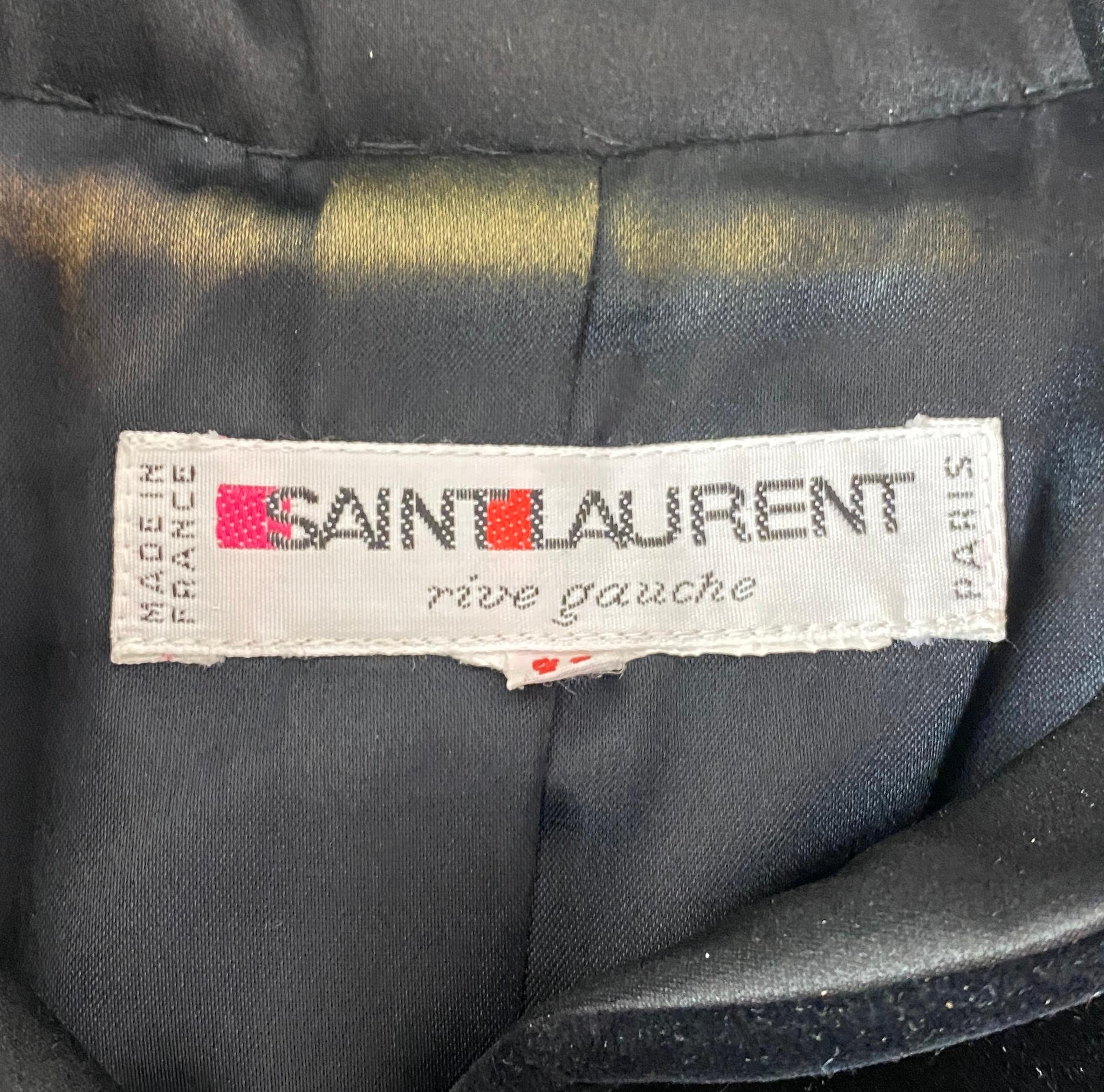 YVES SAINT LAURENT F/W 1988 Runway Collectors Cubist Jacket 2