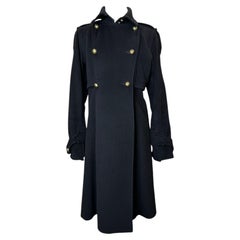Yves Saint Laurent F/W 2004 Military Double-Breasted Coat