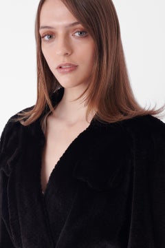 Yves Saint Laurent  F/W 2004 Runway Fur Brown Jacket